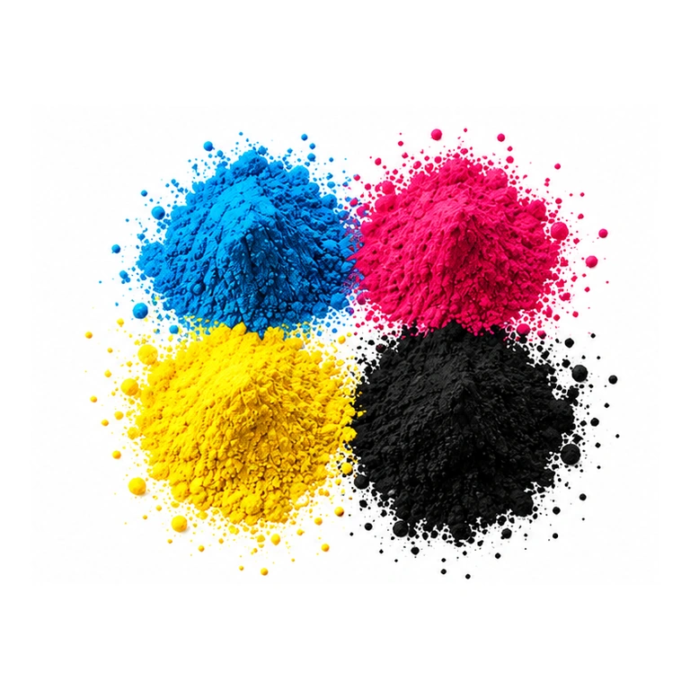 Colour toner powders
